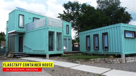 Flagstaff Container House Eco Friendly Prefab Home Arizona YouTube