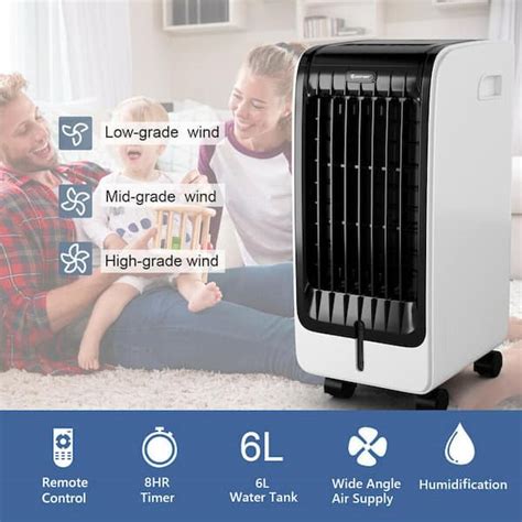 Costway Cfm Speed Portable Evaporative Cooler Air Cooler Fan Hot Sex