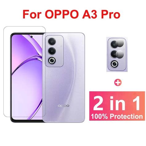 Para OPPO A80 5G Mica Protector De Pantalla Vidrio Cristal Templado 9D