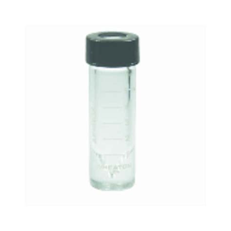 DWK Life Sciences Wheaton V Vial With Open Top Screw Cap Clear