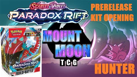 Pokemon Scarlet Violet Paradox Rift Prerelease Kit Opening And Deck