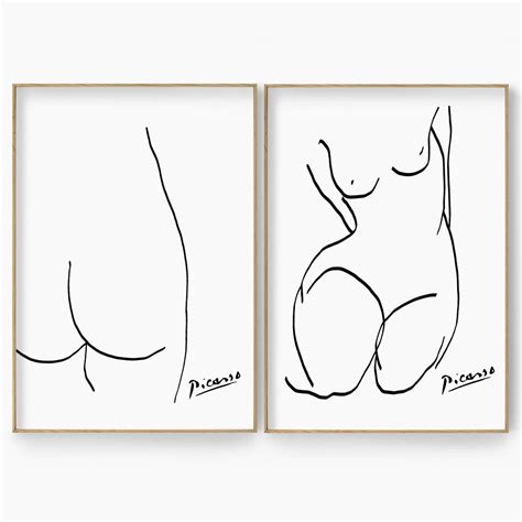 Picasso Nude Woman Drawing Picasso Minimalist Art Woman Body Sketch Picasso Line Art Bedroom