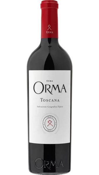 Rosso Toscana Igt Orma Tenuta Sette Ponti Bottle Of Italy