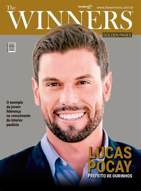 Prefeito Lucas Pocay é Destaque na Revista Internacional The Winners