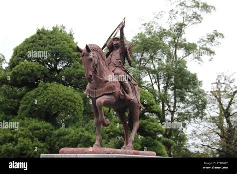 Samurai Warrior at Chiba Castle, Chiba City Folk Museum built in ...