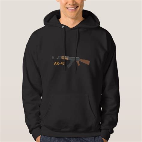 AK-47 Assault Rifle Hoodie | Zazzle.com