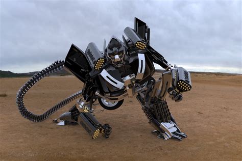 3d model of transformer rigged