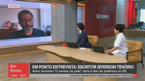 V Deo Em Ponto Entrevista Jeferson Ten Rio Autor De O Avesso Da