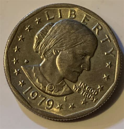 Rare Coin 1979 P Susan B Anthony One Dollar Coin In 2021 Rare