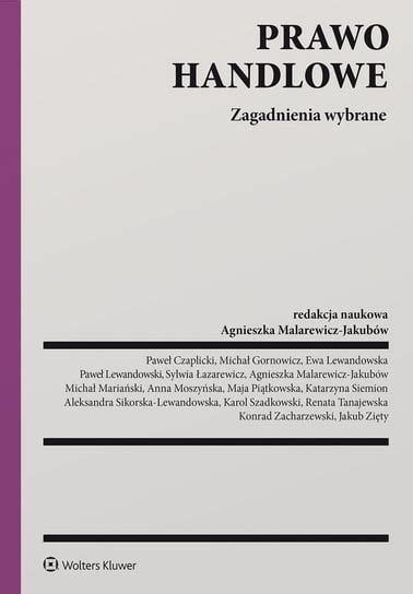 Prawo Handlowe Zagadnienia Wybrane Opracowanie Zbiorowe Ksi Ka W