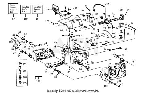 Poulan Gas Saw Parts Diagram For External Power Unit