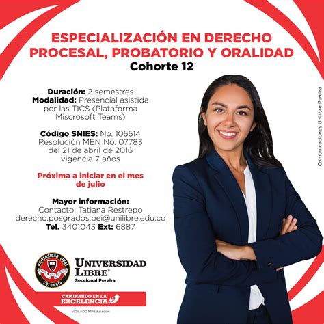 Inscripciones abiertas para la Especialización en Derecho Procesal