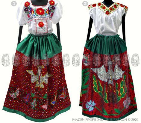 Damas China Poblana Trajes Regionales Mexicanos El Fara N China