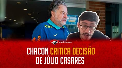 O Casares ESTÁ ERRADO em ir para a Copa América Chacon DISPARA sobre