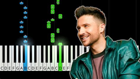 Sergey Lazarev You Are The Only One Easy Piano Tutorial Youtube