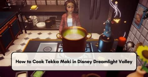 How To Cook Tekka Maki In Disney Dreamlight Valley Gaming Guide