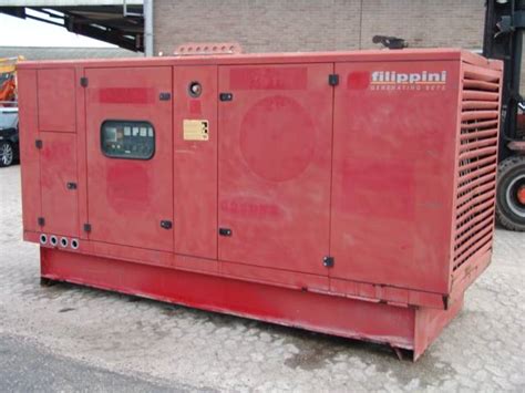 Volvo Kva Silent Volvo Penta Engine Generator Boss Machinery