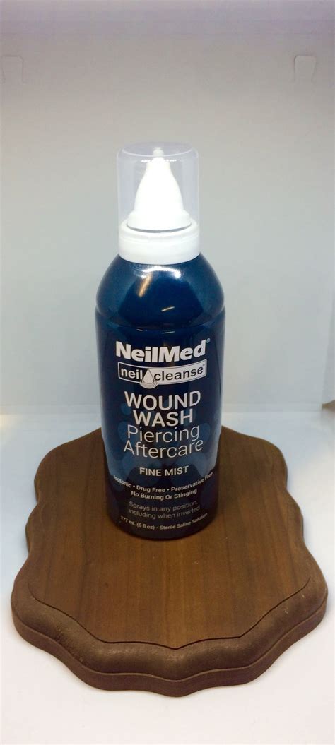 Neilmed Piercing aftercare spray (Large) – No Egrets Tattoo Studio