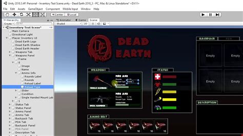 Dead Earth Game Development - Course Description