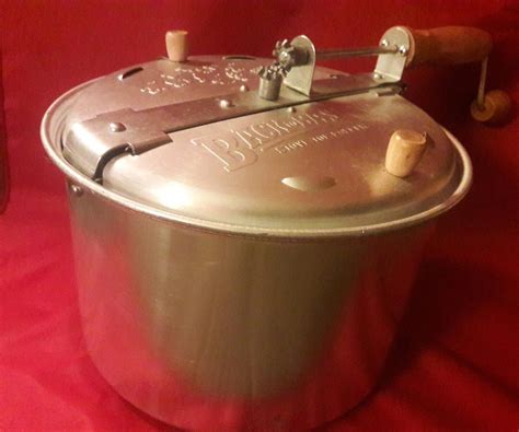 Vintage Back To Basics Stovetop Popcorn Popper 1857175989