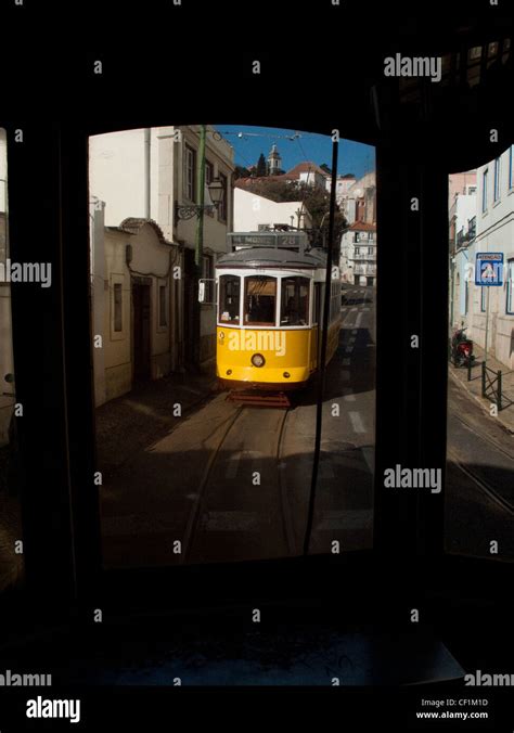 Tram 28, Lisbon, Portugal Stock Photo - Alamy