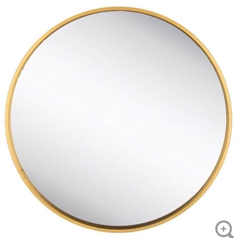 Round Gold Mirrors Walls Mirror Ideas