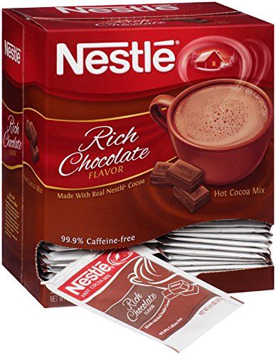 Nestle Hot Cocoa Mix Rich Chocolate 50 Count 0 71 Ounce Packets Best Chocolate Shop