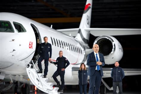 Dassault Aviation Dévoile Le Falcon 6x La Nouvelle Référence Des Jets D’affaires à Long Rayon D