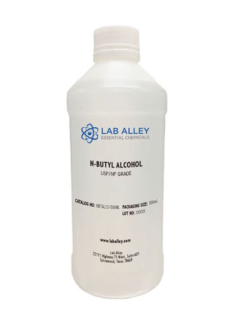 Buy n-Butyl Alcohol, Lab Grade $33+ Bulk Sizes