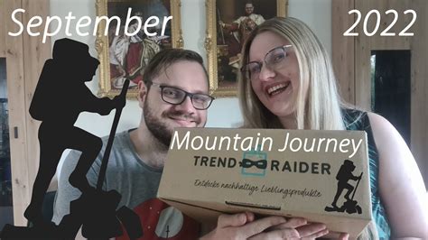 Mountain Journey Trendraider Box September 2022 YouTube