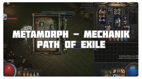 Path Of Exile Metamorph Liga Mechanik YouTube