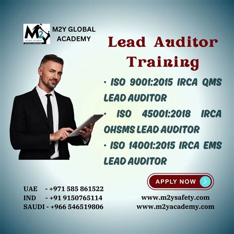 iso lead auditor training irca lead auditor