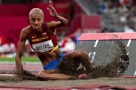 Olympic Womens Triple Jump World Record For Yulimar Rojas Track