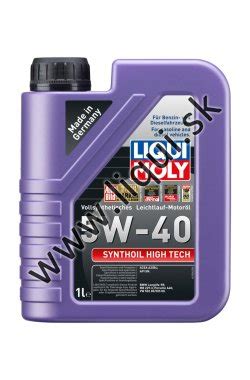 LIQUI MOLY SYNTHOIL HIGH TECH 5W 40 1l 1855 Liqui Sk