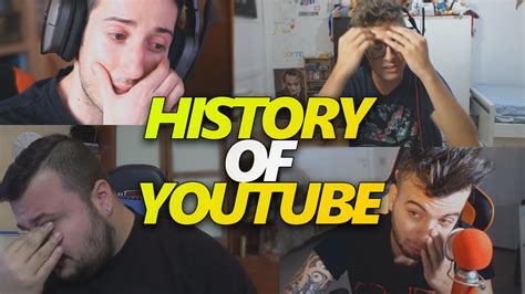 Le Reazioni Degli Youtubers Allhistory Of Youtube Speciale 50k Youtube