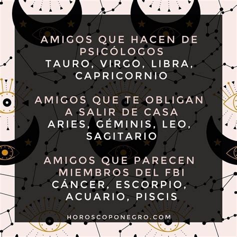 Horoscopo Negro On Instagram Amigos Signos Del Zodiaco Tumblr