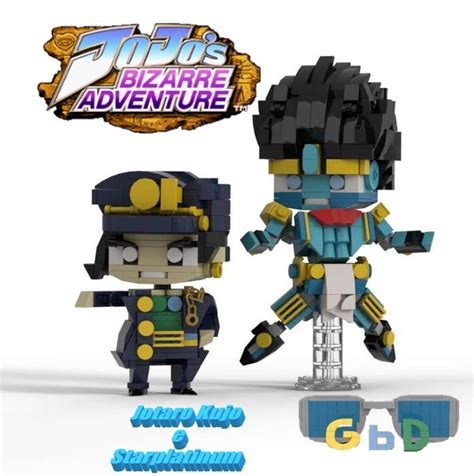 Lego Moc Brickpop Jojos Bizarre Adventure Jotaro Kujo By Gabryboy80