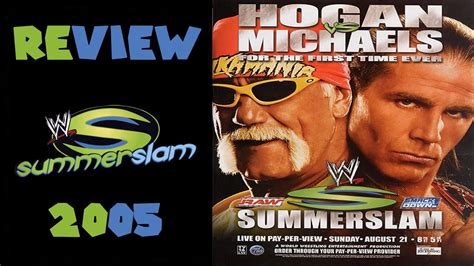 Review De Summerslam 2005 Youtube