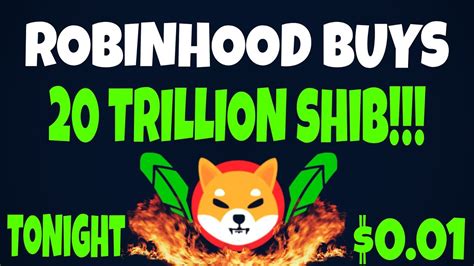 SHIBA INU COIN FINALLY ROBINHOOD LISTING ACCEPTED SHIBA INU NEWS