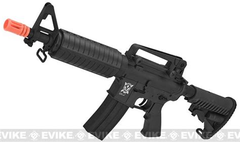 APS Kompetitor Electric Blowback M4 CQB Airsoft AEG Rifle Black