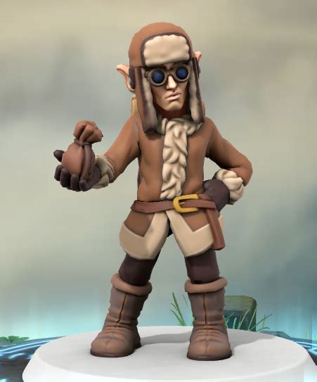 My Attempt At A Gnome Pilot On Hero Forge Rrunescape