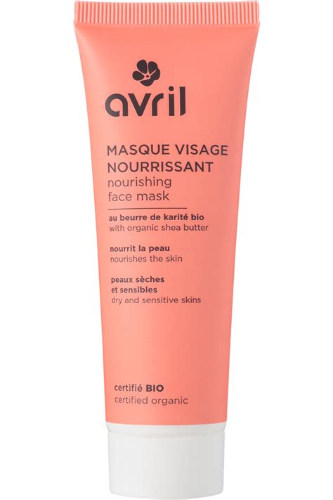 Avril Masque Visage Nourrissant Bio Pour Peaux S Ches Blissim