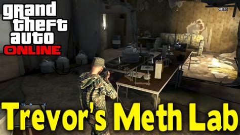 Gta Online How To Get Into Trevor S Meth Lab Secret Location