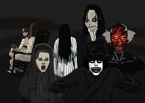 Demonic and Ghostly Horror Icons - OMM26 by Juggernaut-Art on DeviantArt