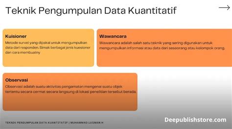 Data Kuantitatif Adalah: Pengertian, Teknik Pengumpulan dan Contoh ...