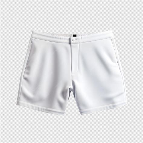 Premium Psd Photo Of Clean White Shorts Or Sport Pants Without