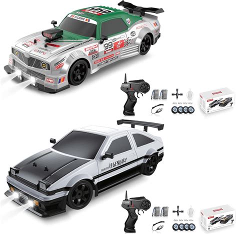 Amazon Sakeye 2PCS RC Drift Cars 2 4GHz 1 16 Scale 4WD High Speed