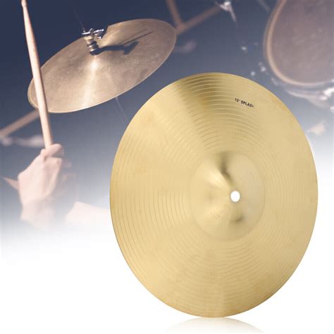 Irin In Durable Brass Cymbal Musical Instrument Accessory For Drum