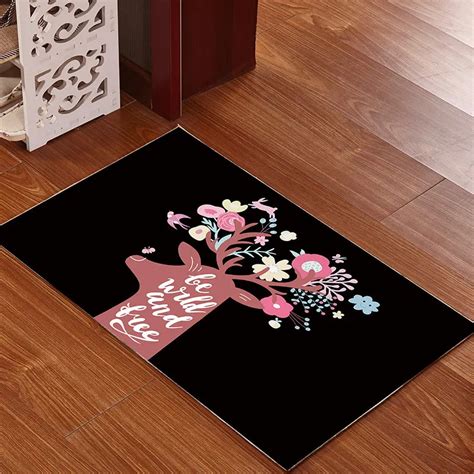 Kayiyo Door Mats For Entrance Door Cute Funny Cartoon Cat Painting Mats