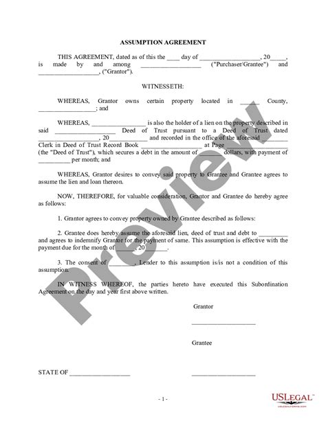 Loan Assumption Agreement Loan Agreement Us Legal Forms